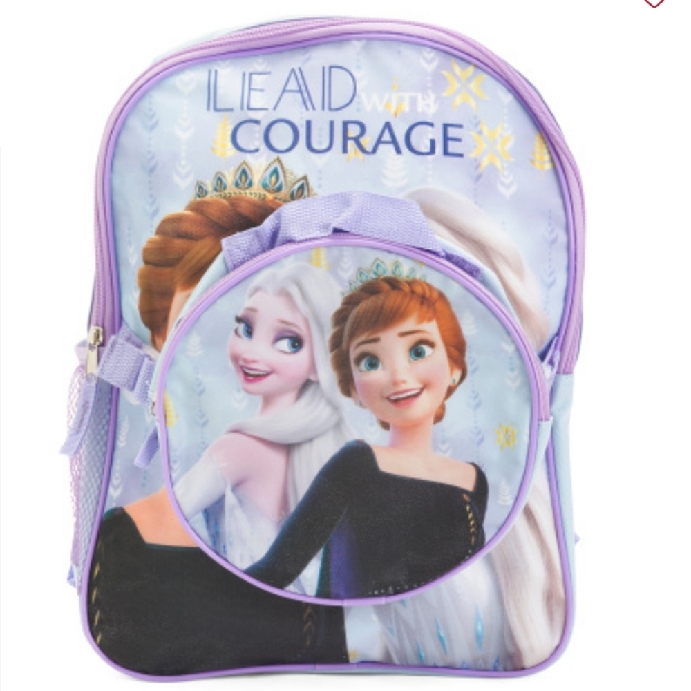 New 15 inch Frozen Backpack and Lunchbox